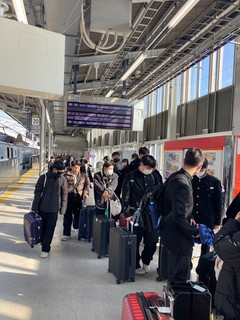 新大阪駅到着