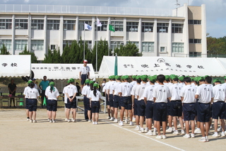 生徒会副会長あいさつ