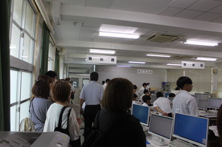 保護者見学（情報処理科）