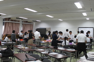 生徒研修のようす