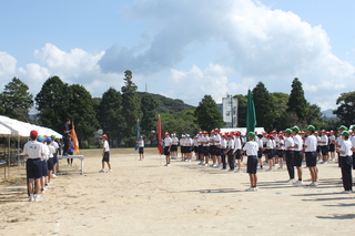 開・閉会式練習