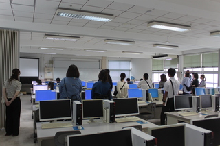 授業見学（情報処理科）