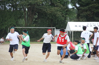 学級対抗リレー（電気科・電子機械科）