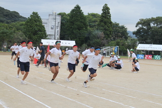 部活動対抗リレー