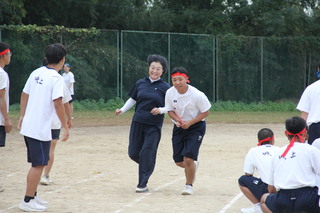 部活動対抗リレー