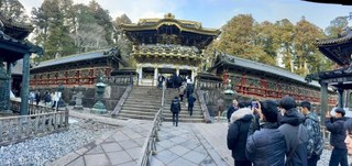 日光東照宮にて