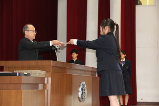 表彰式（美術）